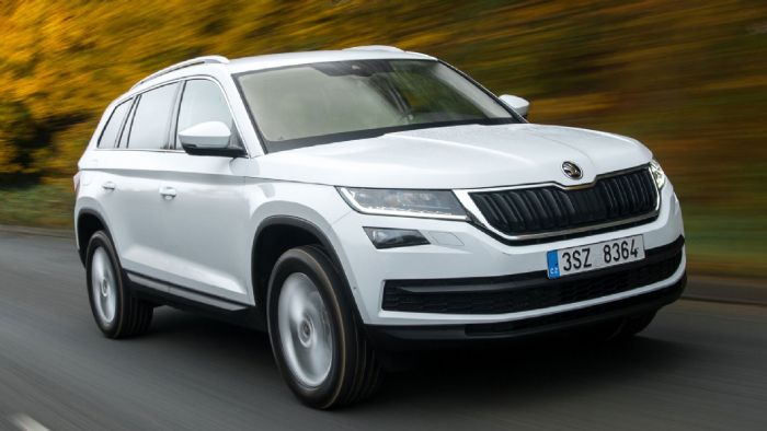 Το ψηλό SUV της Skoda χαρακτηρίζεται από καθαρές γραμμές.